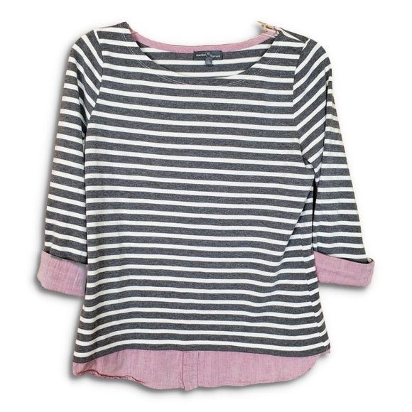 Market & Spruce Tops - Market & Spruce Stitch Fix Evella boatneck Top